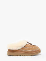 Chaussons Tasman Alpine En Cuir Ugg Beige accessoires 1158258