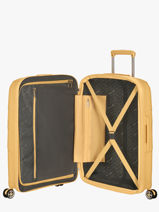 Harde Reiskoffer Starvibe American tourister Geel starvibe 146371-vue-porte