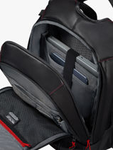 Sac  Dos Business 2 Compartiments + Pc 15" Samsonite Noir ecodiver 140871-vue-porte