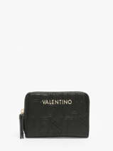 Portemonnee Valentino Zwart lio re VPS8D137