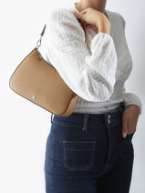Sac Port paule Danni 26 Cuir Lauren ralph lauren Marron danni 31883768-vue-porte