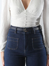 Ceinture Elmswood Lauren ralph lauren Bleu elmswood 12912038-vue-porte