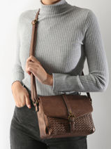 Cross Body Tas Rome Miniprix Bruin rome 19355-vue-porte