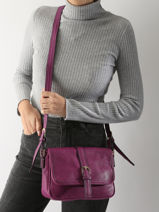 Sac Bandoulire Belt Miniprix Violet belt MD5601-vue-porte