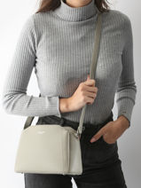 Sac Bandoulire Alpes David jones Gris alpes CM6926A-vue-porte