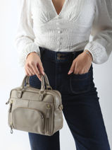 Sac Bandoulire Baby Macy Cuir Nat et nin Beige vintage BABYMACY-vue-porte