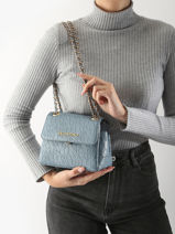 Sac Bandoulire Relax Valentino Bleu relax VBS6V003-vue-porte