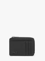 Porte-monnaie Avec Porte-cartes Cuir Nathan baume Noir original n 217N