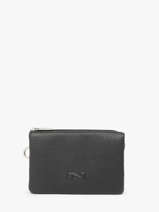 Etui 2 Compartimenten Leder Nathan baume Grijs original n 283N