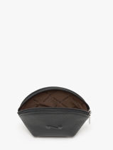 Portemonnee Leder Nathan baume Zwart original n 340N-vue-porte