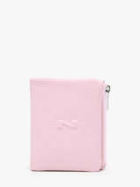 Portefeuille Rallye Cuir Nathan baume Rose original n 476N
