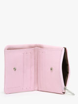 Portefeuille Rallye Cuir Nathan baume Rose original n 476N-vue-porte