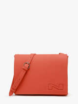 Cross Body Tas Brugge Leder Nathan baume Oranje n city 2