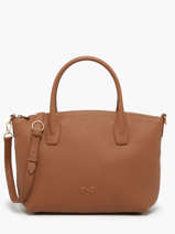 Sac  Main Tina Cuir Nathan baume Marron victoria 87