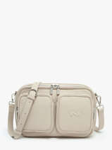 Sac Bandoulire Racing Cuir Nathan baume Beige n city 28