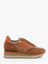 Sneakers Uit Leder Nathan baume Bruin accessoires 242S2603