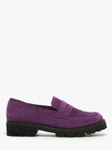 Mocassins Uit Leder Myma Violet women 1