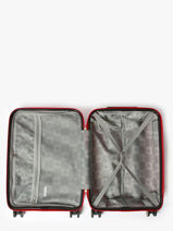 Valise Cabine Snowball Rouge travel 43803-vue-porte