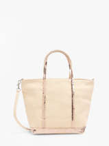 Petit Cabas Zipp Paillettes Vanessa bruno Beige cabas 1V40435