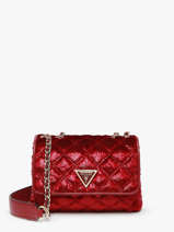 Cross Body Tas Giully Fluweel Guess Rood giully QE874874