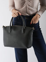 Handtas Tina Leder Nathan baume Grijs victoria 87-vue-porte