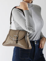 Sac Port paule Et Bandoulire Alter Ego Mac alyster Marron alter ego 2-vue-porte