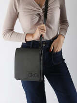Sac Bandouli�re Dinant Cuir Nathan baume Noir n city 3