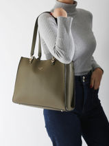 Sac  Main Elephant Miniprix Vert elephant R1968-vue-porte