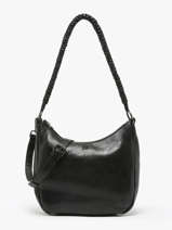 Sac Port� �paule Heritage Cuir Biba Noir heritage FED5L