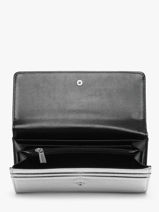 Portefeuille Lola casademunt Argent irise 2-vue-porte