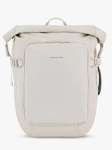 Sac  Dos 1 Compartiment + Pc 16" Kapten and son Beige backpack LISBON