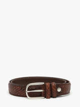 Ceinture Etrier Marron bride EBRI711C