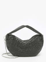 Avondtas Miniprix Zwart strass GL37003