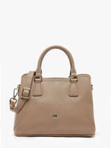 Sac Port Main Luna Cuir Hexagona Marron luna 6820082
