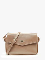 Sac Bandoulire Luna Cuir Hexagona Or luna 6820083
