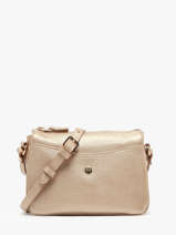Sac Bandouli�re Luna Cuir Hexagona Or luna 6820086