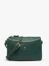 Cross Body Tas Luna Leder Hexagona Groen luna 6820086