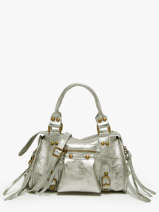 Sac Bandoulire Nine Cuir Milano Or nine NI24091