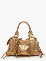 Sac Bandouli�re Nine Cuir Milano Or nine NI24091