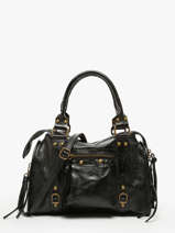 Sac Port paule Nine Cuir Milano Noir nine NI24092