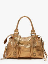 Sac Port� �paule Nine Cuir Milano Or nine NI24092