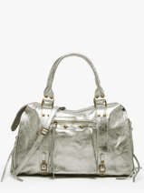 Sac Port paule A4 Nine Cuir Milano Or nine NI24093