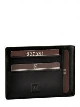 Porte-papiers Cuir Hexagona Noir soft 227531