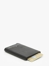 Portefeuille Th Premium Cuir Tommy hilfiger Noir th premium AM12760-vue-porte