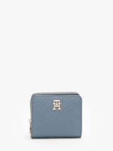 Portemonnee Tommy hilfiger Blauw th distinct AW16580