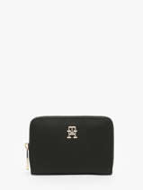 Portefeuille Tommy hilfiger Zwart poppy AW16585