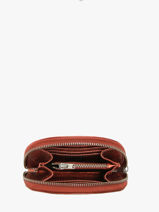 Portefeuille Manon Ginger Cuir Paul marius Orange ginger MANONGIN-vue-porte