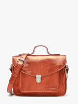Cross Body Tas Melle George Ginger Leder Paul marius Oranje ginger GEORGGIN