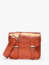 Cross Body Tas La Sacoche S Ginger Leder Paul marius Bruin ginger SACOSGIN