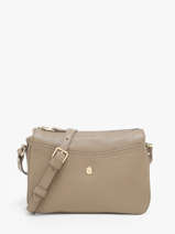 Sac Bandoulire Luna Cuir Hexagona Marron luna 6820086